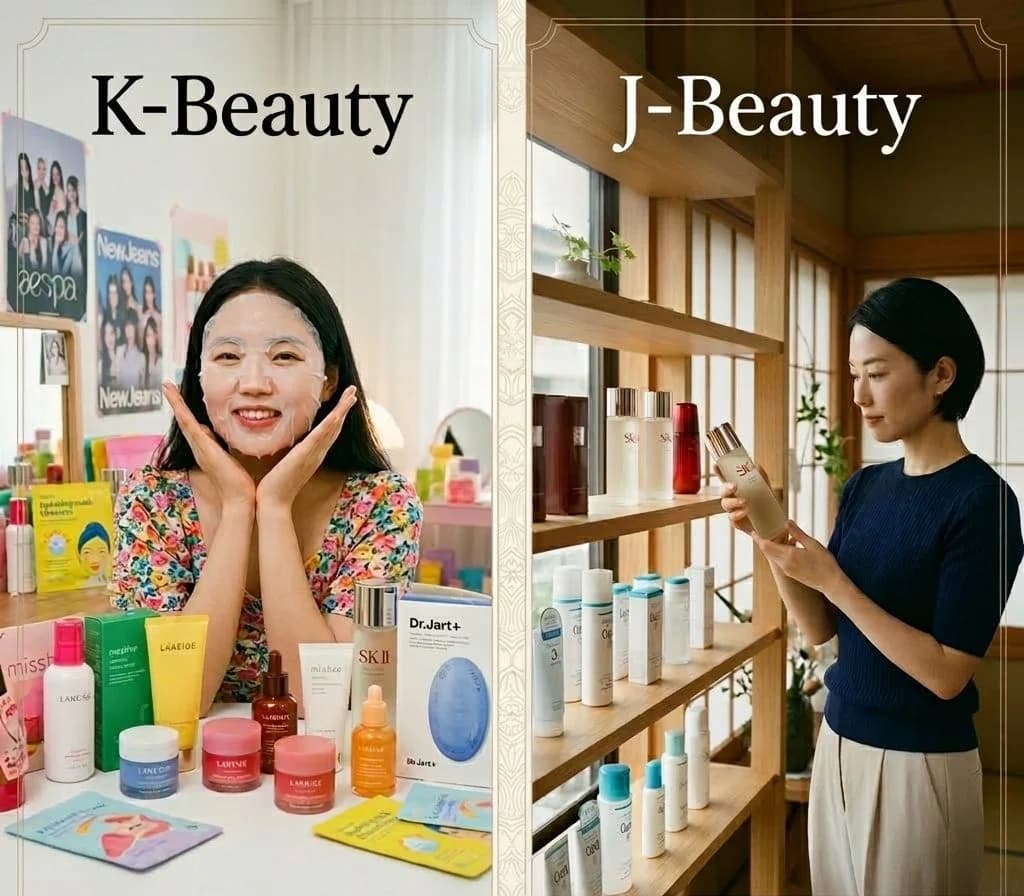 K-Beauty vs J-Beauty: Which Trend Will R