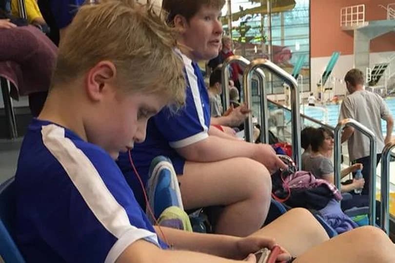 9 year old swimmer disqualified for bein