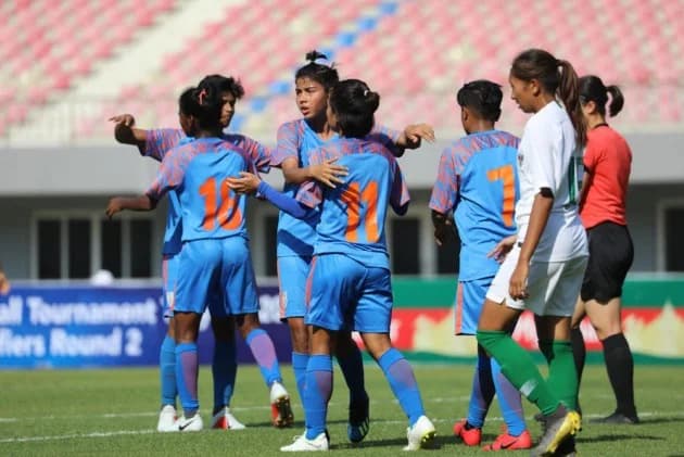 The Indian Women’s Football Team Awarded