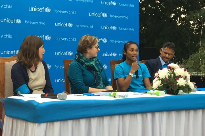 Hima Das Appointed UNICEF India’s First 