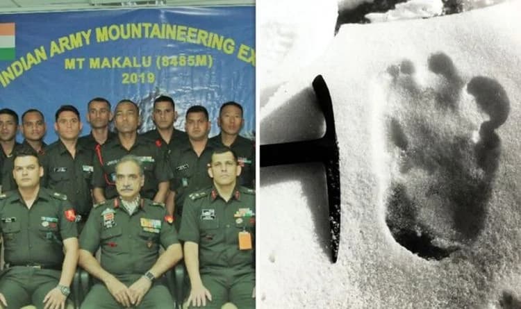 Indian Army Spots Yeti Footprints. Do Th