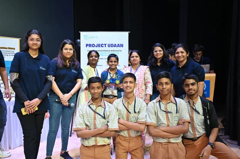 Project Udaan’s RoboRise 2025 Showcases the Power of STEM in Government Schools