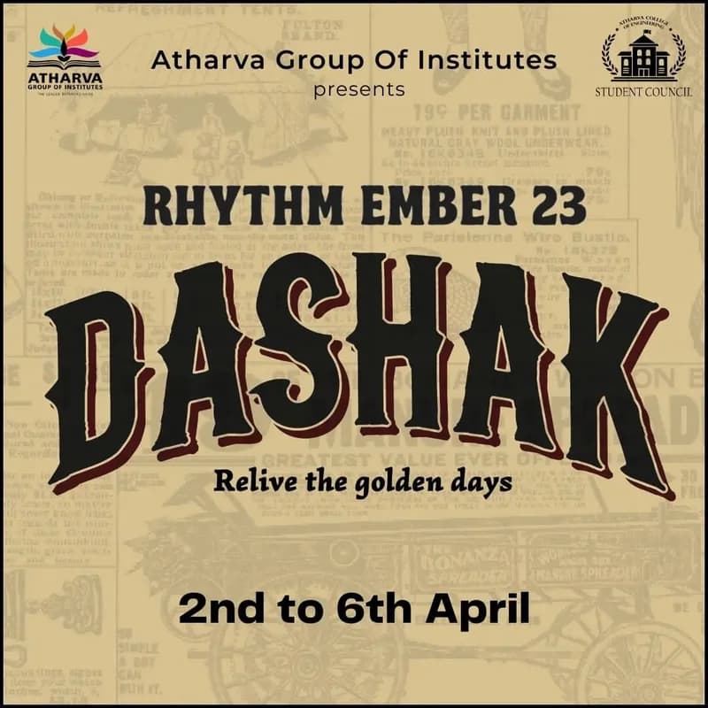 ATHARVA GROUP OF INSTITUTES Presents 