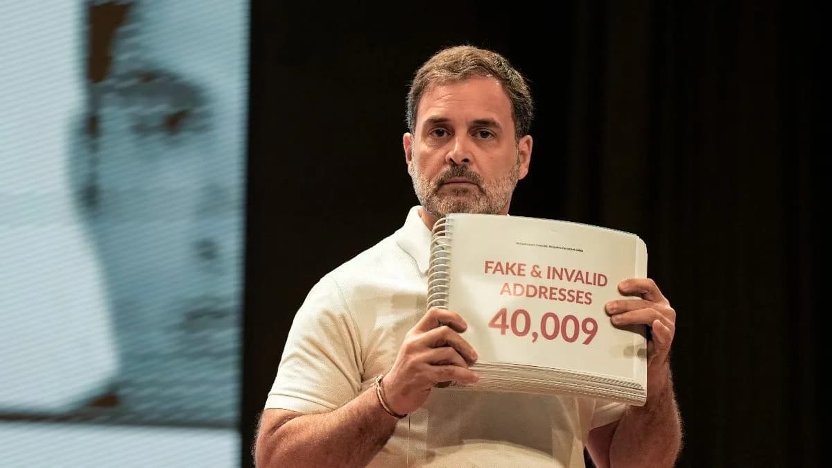 Rahul Gandhi Alleges ‘Vote Chori,’ Puts 