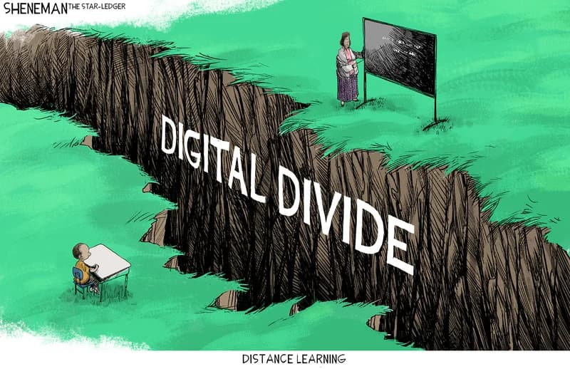 Indian Education Saw Digital Divide Deep