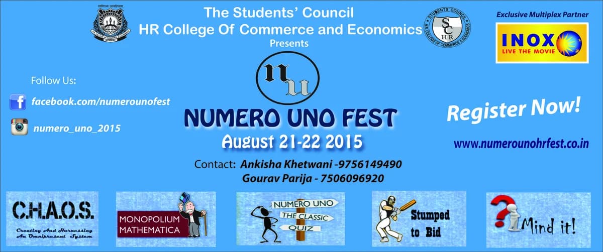 NUMERO UNO FEST 2015