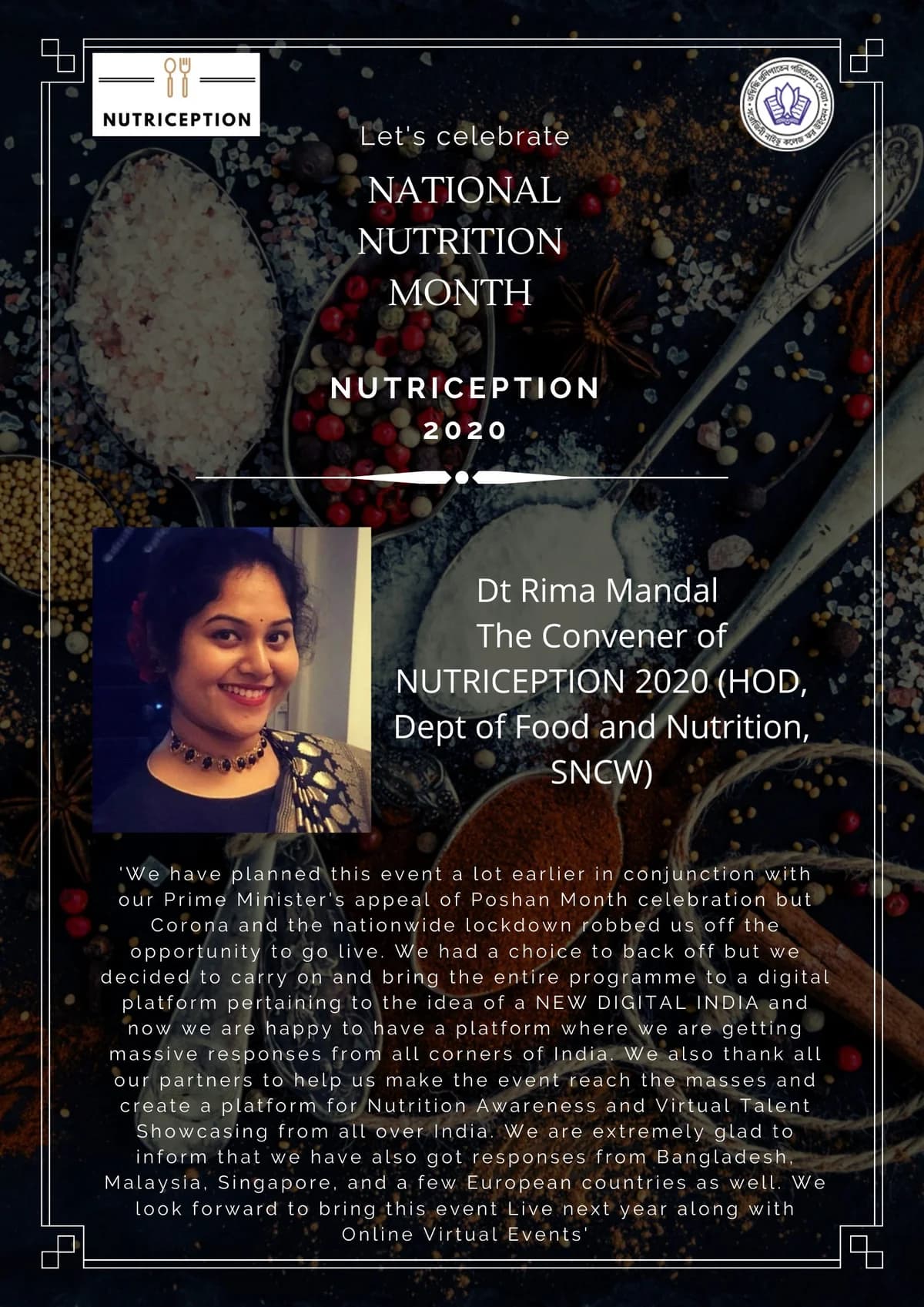 NUTRICEPTION 2020-An Enthralling Celebra