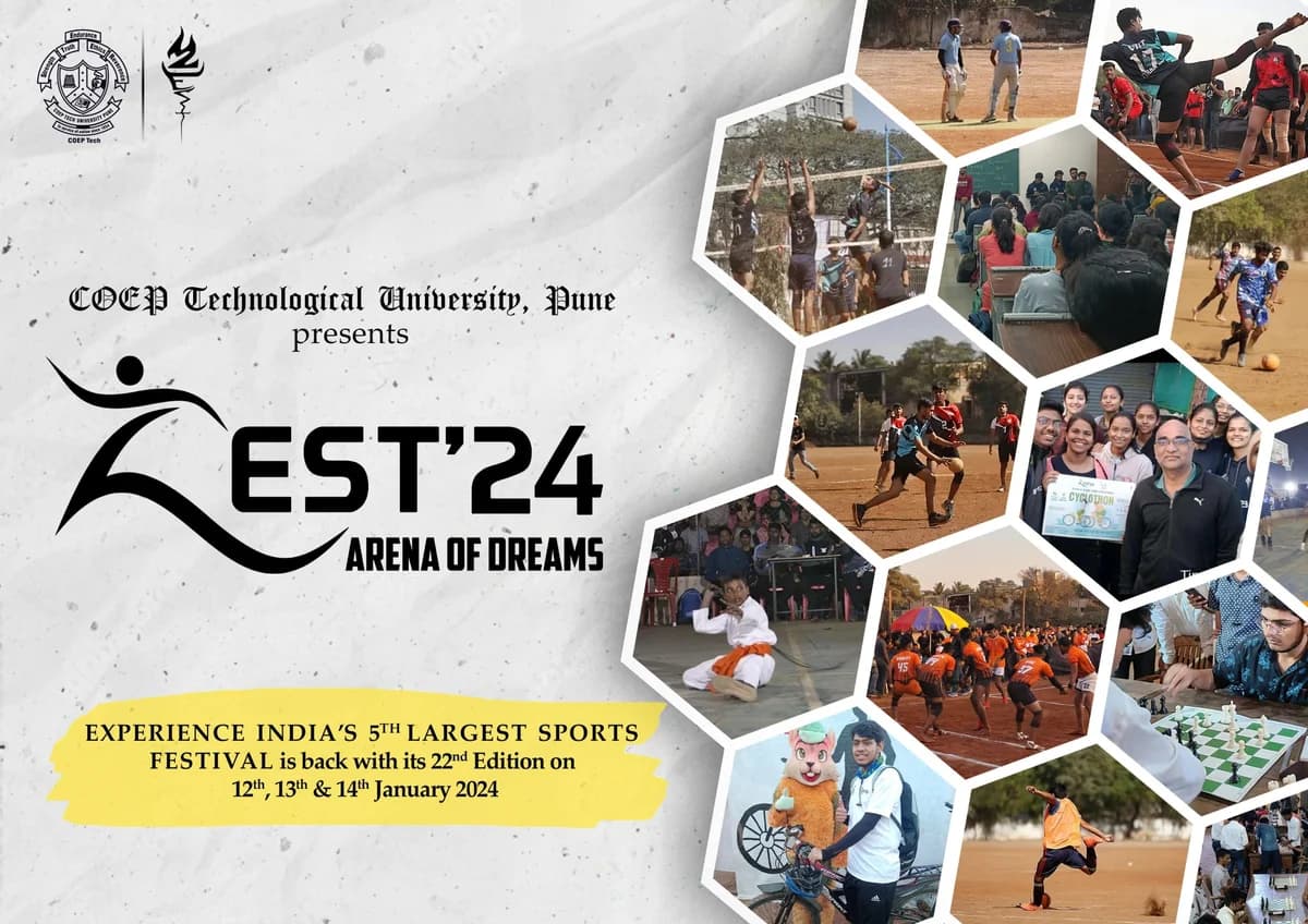 ZEST’24 – Arena of Dreams: COEP Te