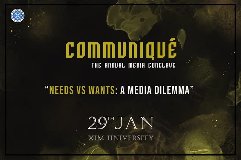 Communiqué | Needs vs. Wants: A Media Di