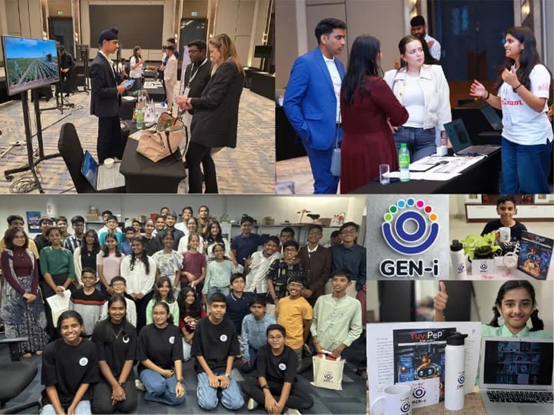 School Students Complete Gen-i Industry Internship; YuviPep Student Innovators Reach Dubai Summit