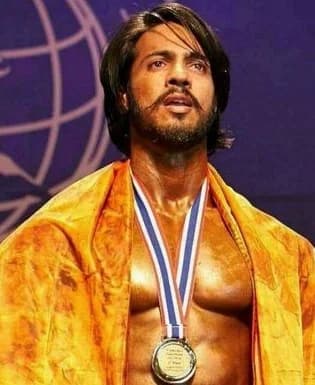 ANOOP WINS GOLD MEDEL IN WORLD BODY BUIL