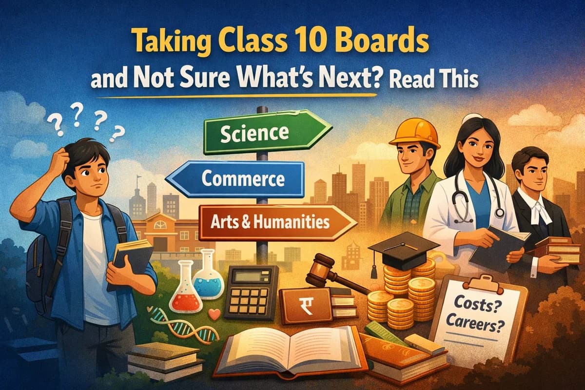 Taking Class 10 Boards and Confused Abou
