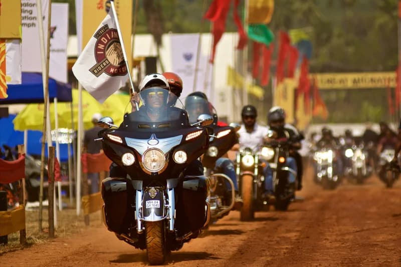 Over 20,000 bikers from all over India w