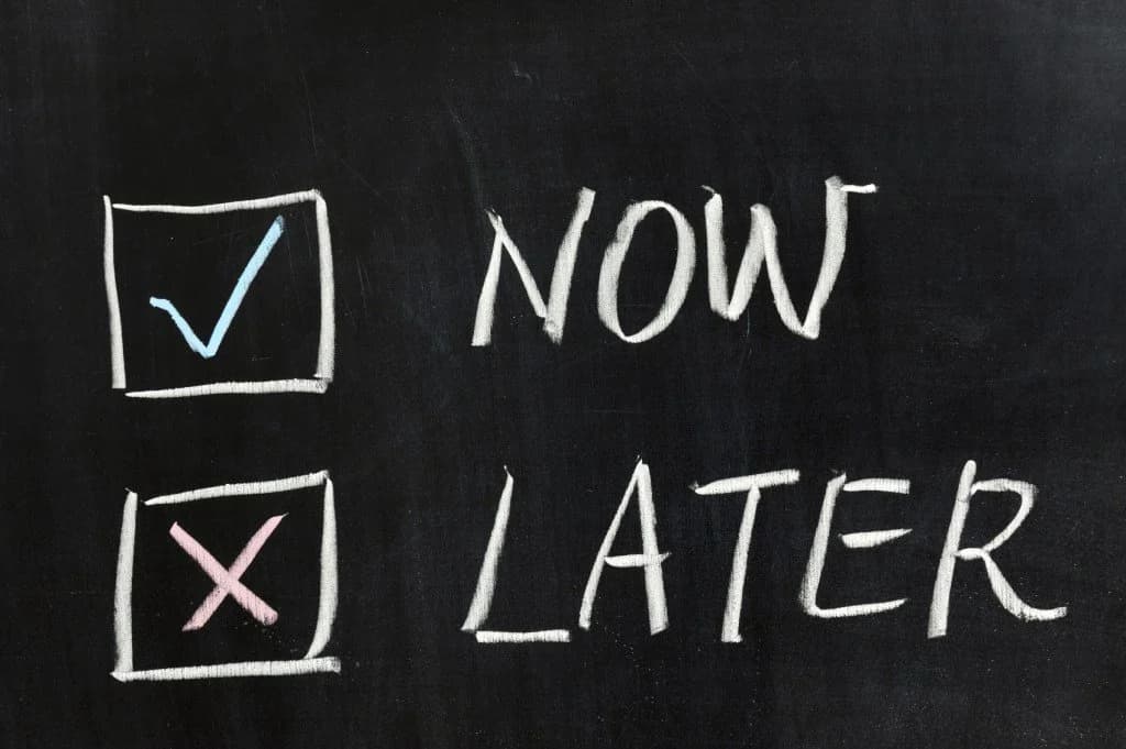 Delaying gratification – Do discip