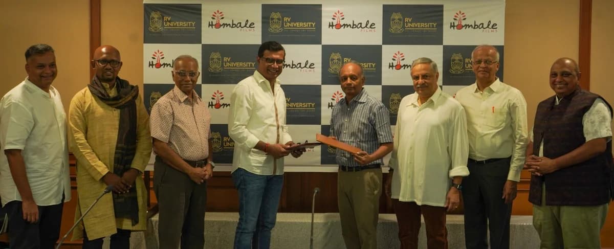 RV University Partners with Hombale Film