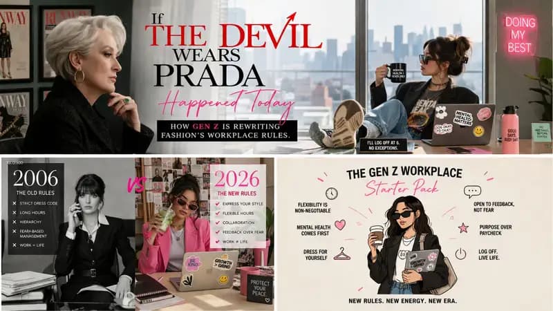 If The Devil Wears Prada Happened Today: How Gen Z Is Rewriting Fashion’s Workplace Rules