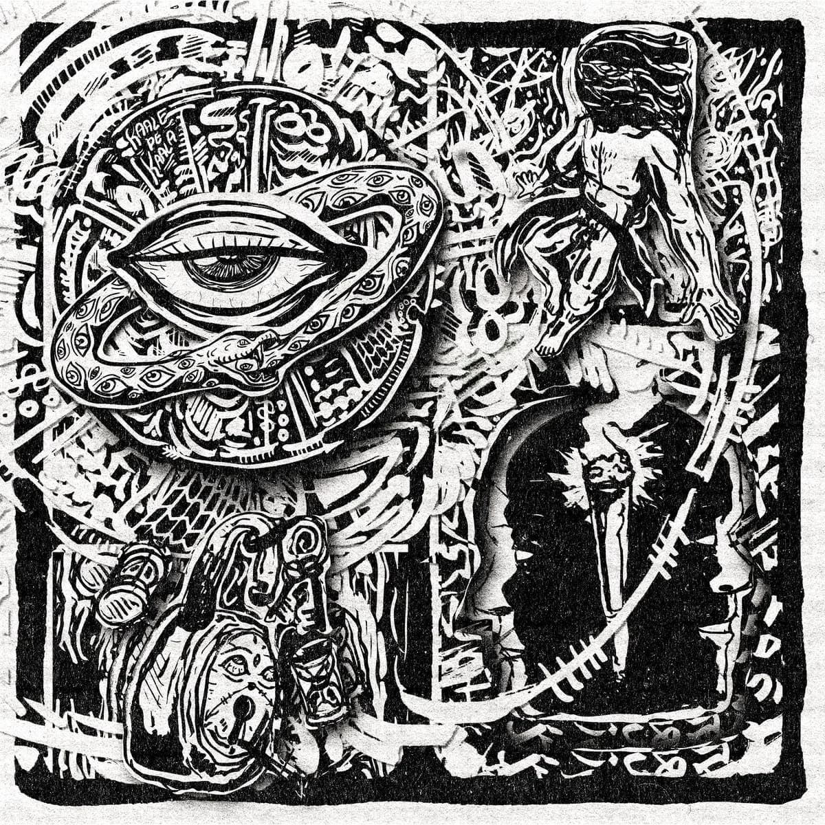 Kaale pe kaala Cover art