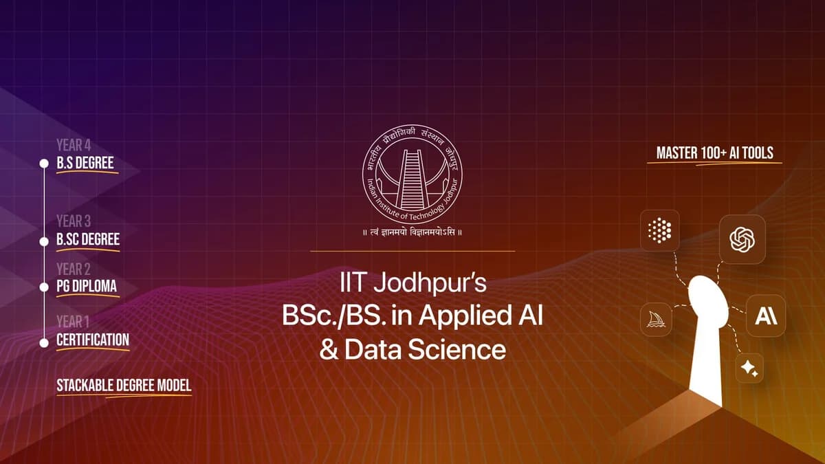 IIT Jodhpur announces its AI degree, BSc