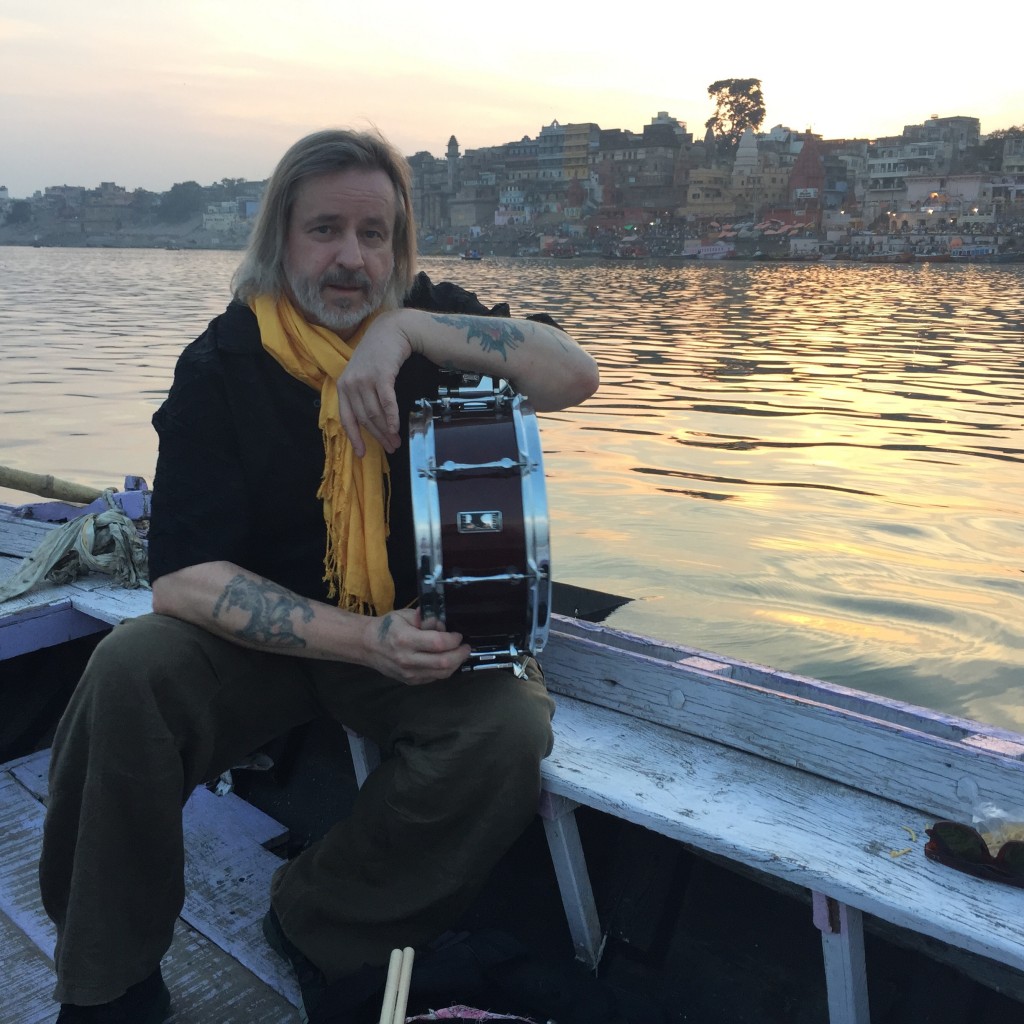 Pete Lockett in Varanasi