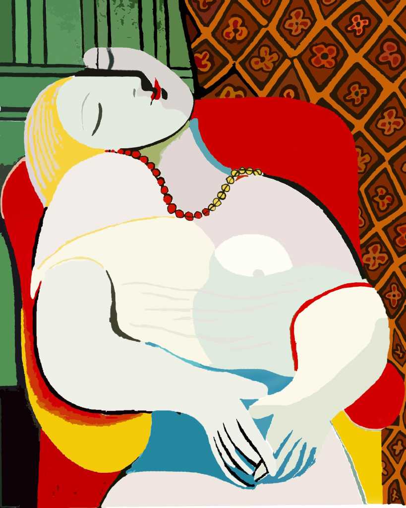 La Reeve by Picasso-one of the most expensive paintings